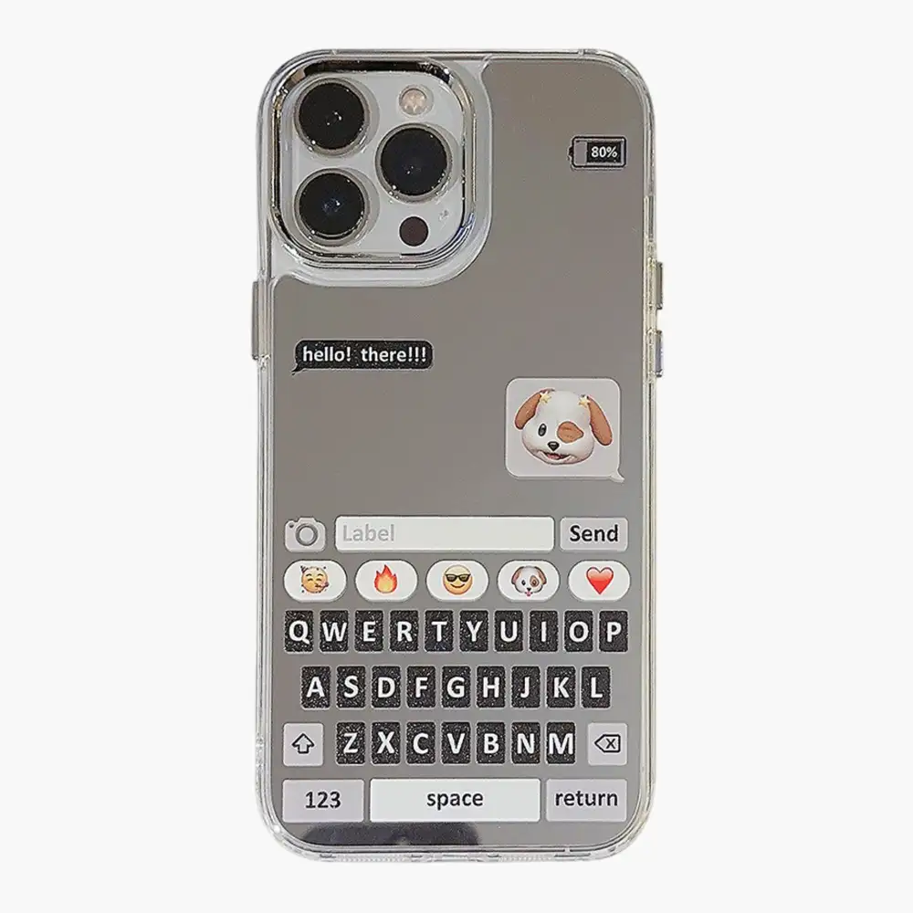 Mirror Graphic Phone Case