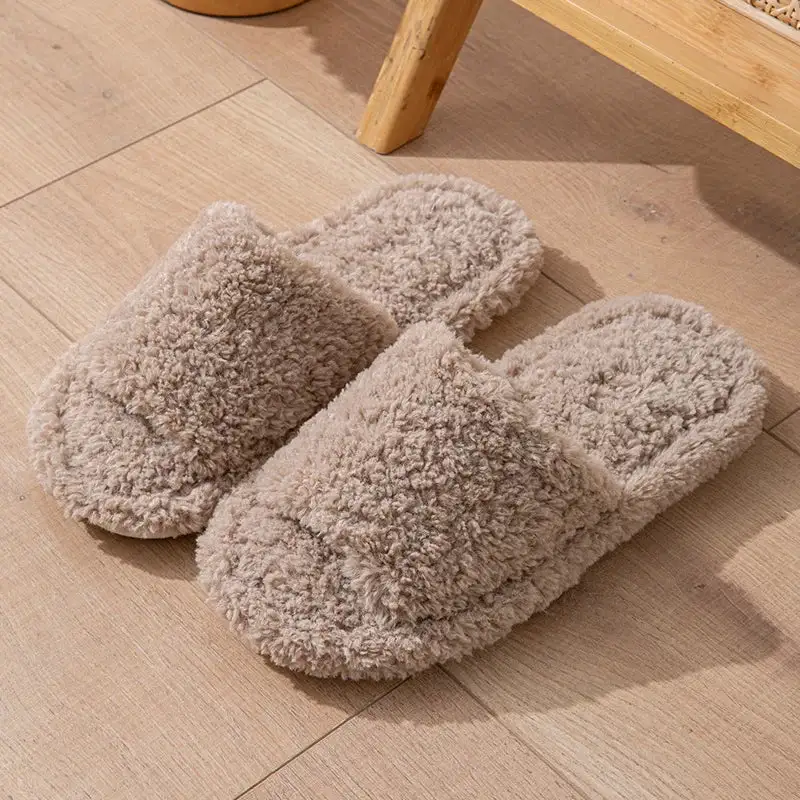 Effortless Plush Home Slippers