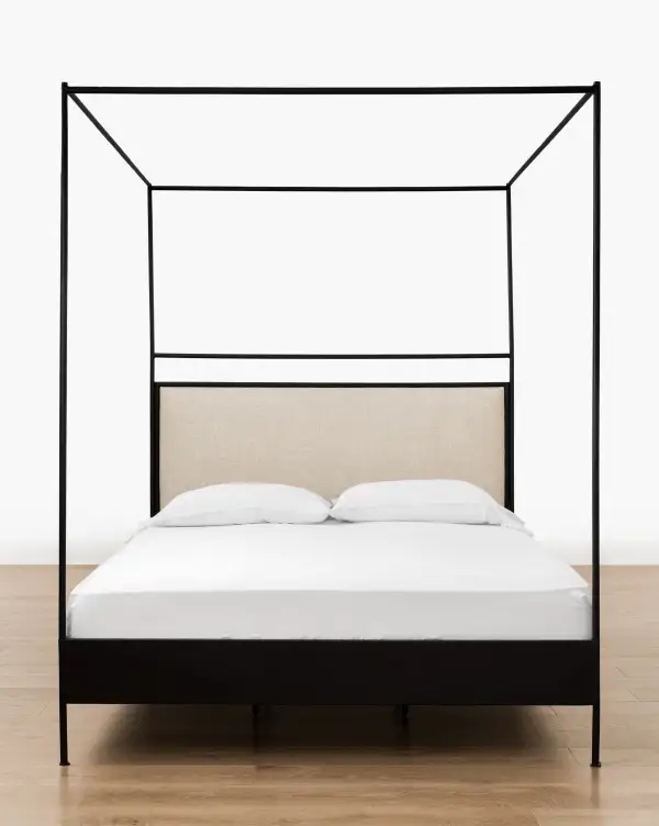 Upholstered Linen Bed
