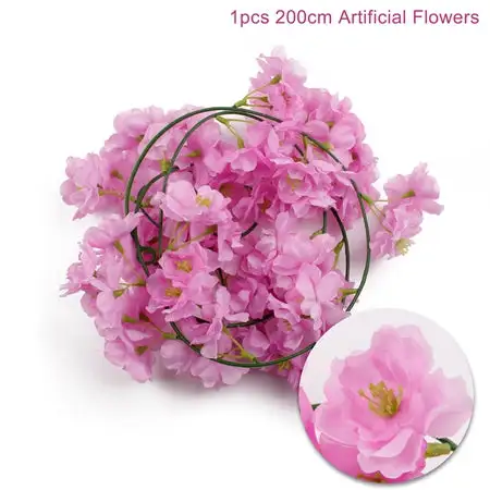 Acrylic Artificial Flower Vine Garland