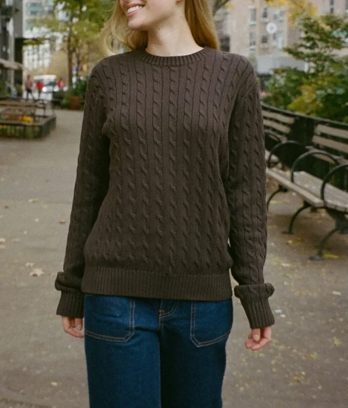Mocha Knit Sweater
