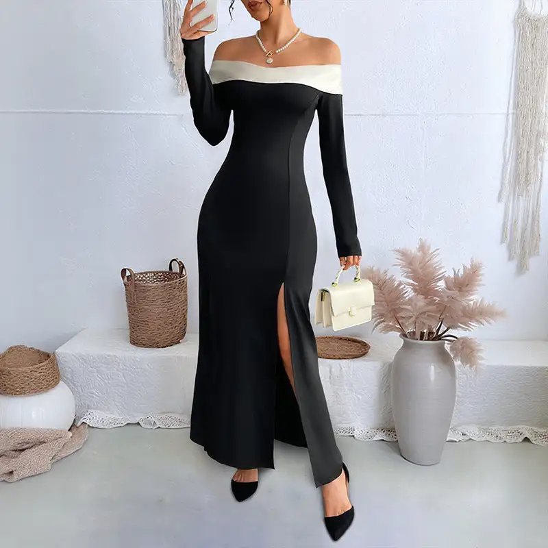 Women's Sleeveless Ruffled Bridal Maxi Dress