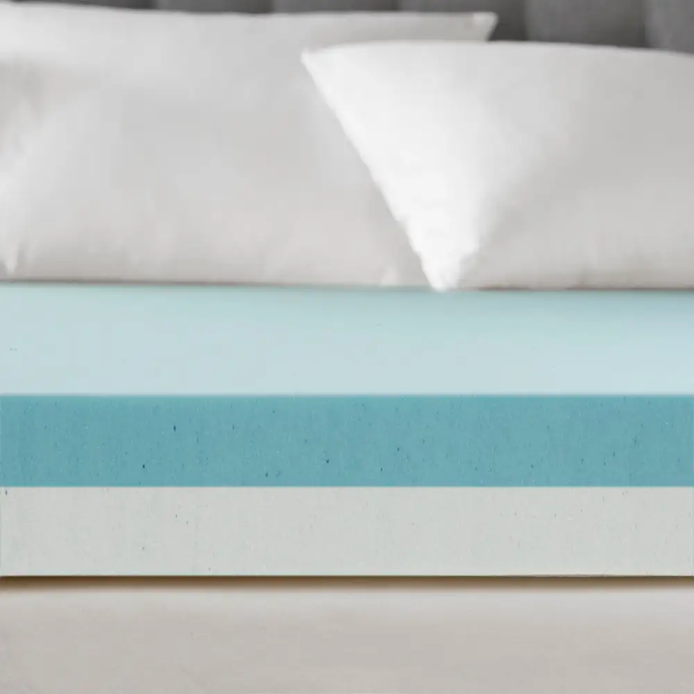 Layered Gel Memory Foam Mattress Topper