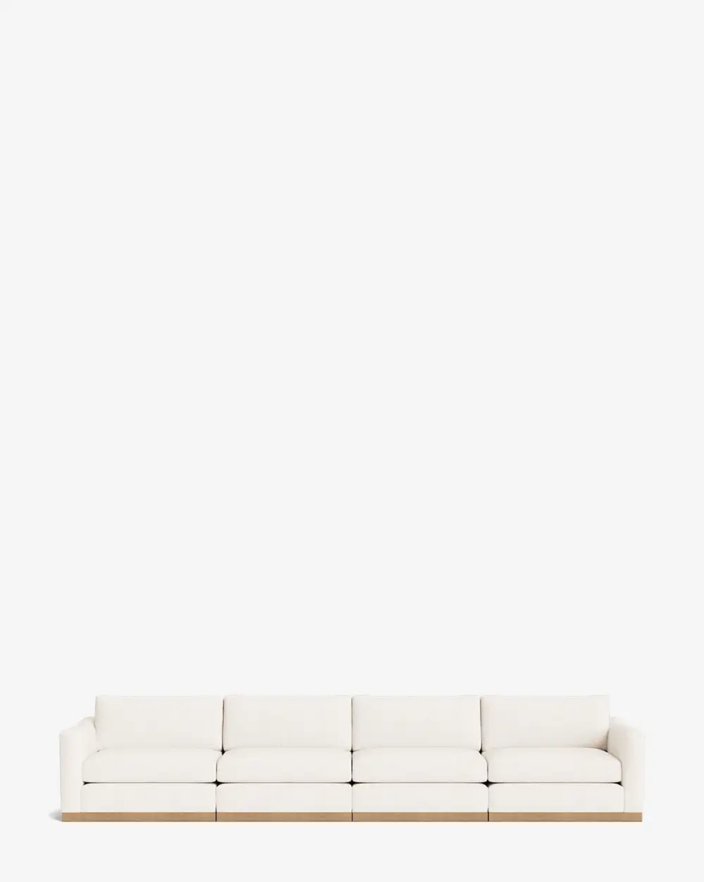 Modular Oak Sofa