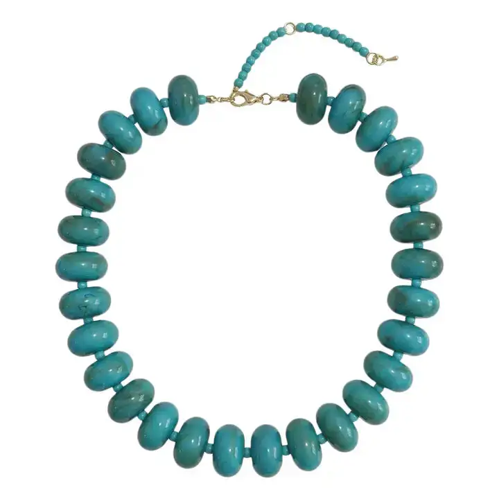 Modern Accent Statement Necklace
