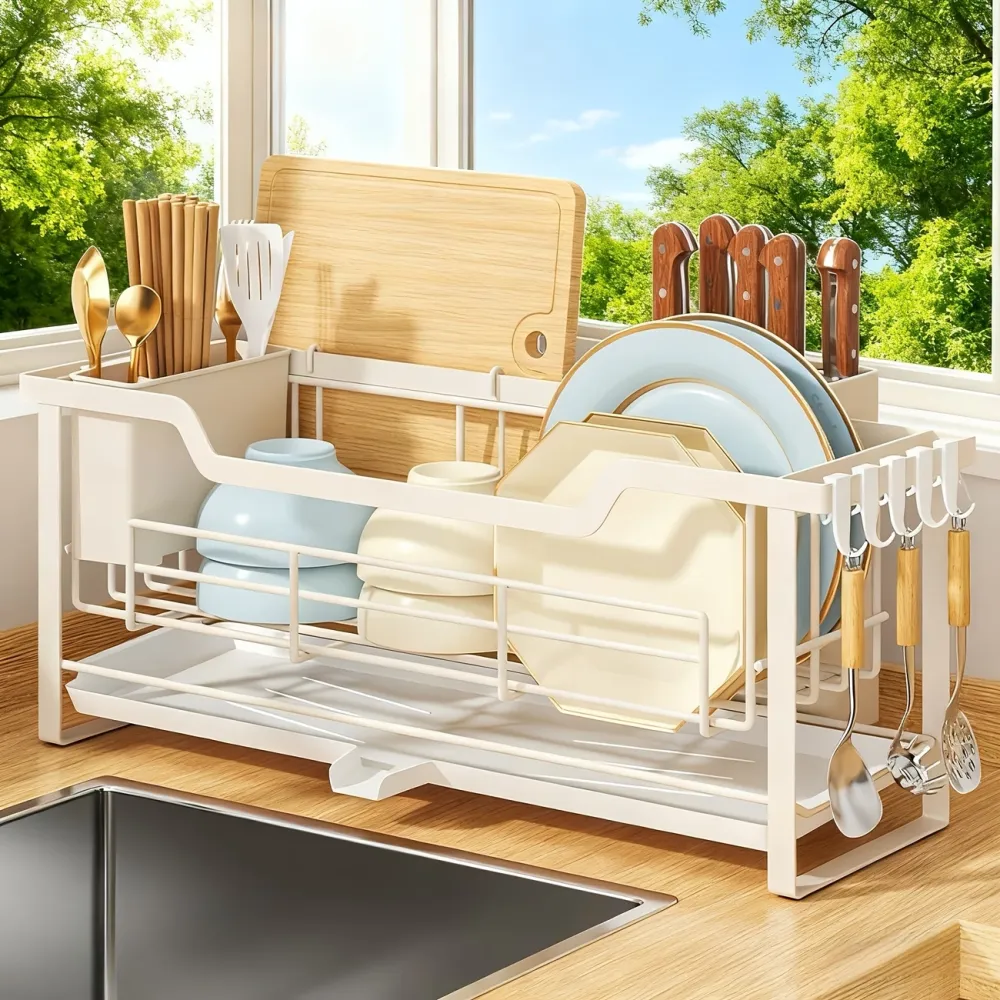 Multi-Function Dish Drainer