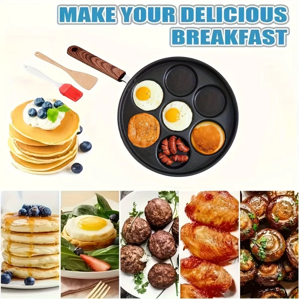 Multi-Slot Non-Stick Frying Pan