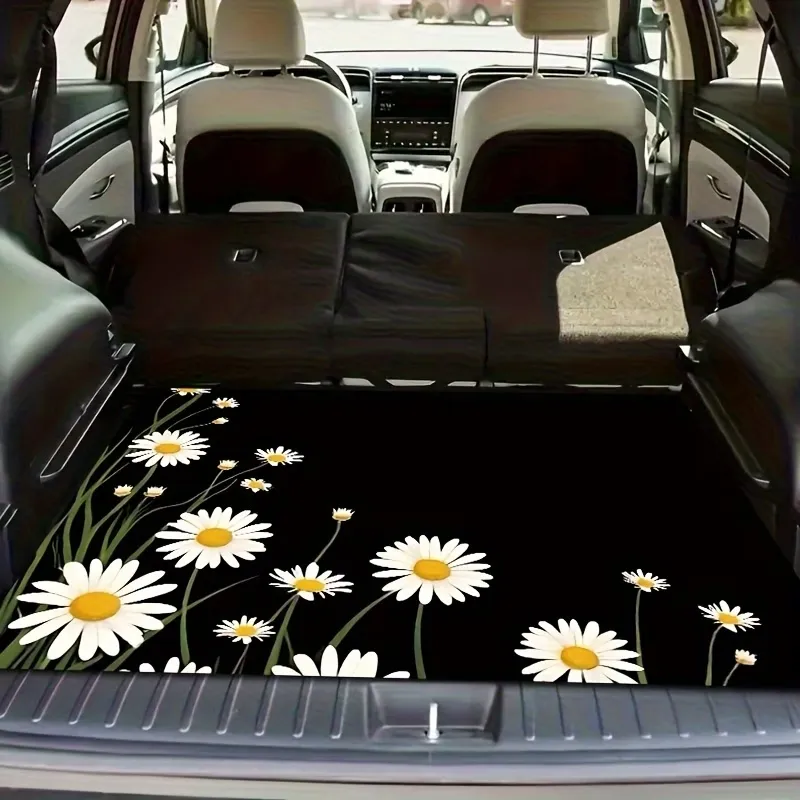 Daisy Car Trunk Mat
