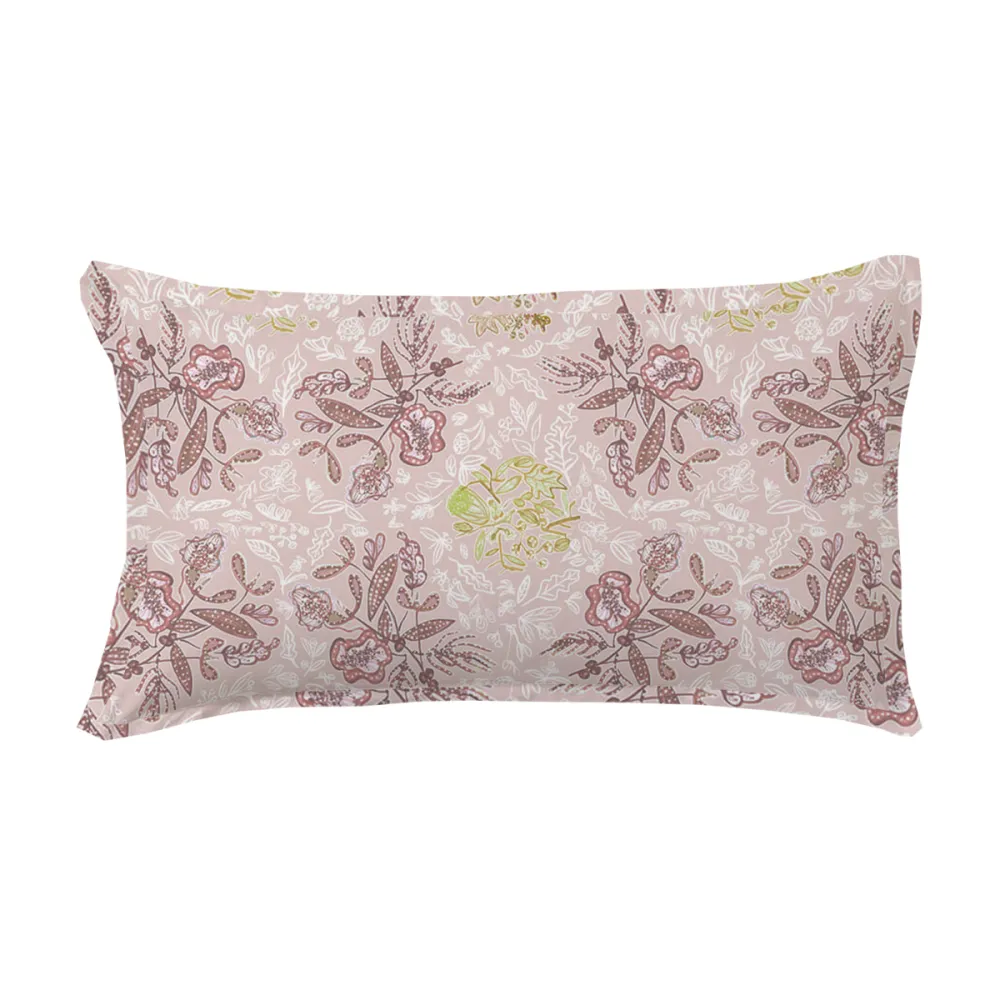 Plaid Knife-Edge Lumbar Pillow