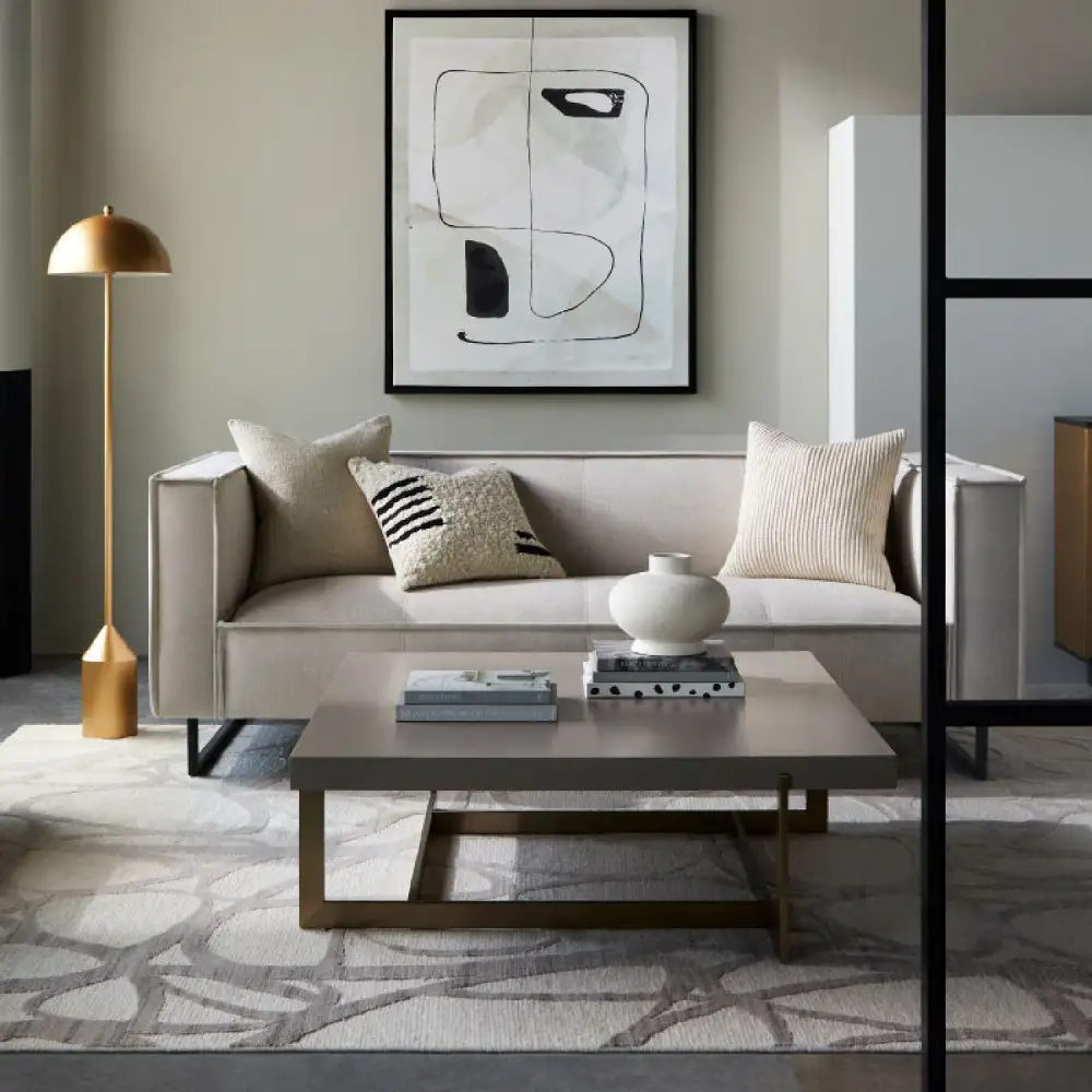 Refined Upholstered Sofa