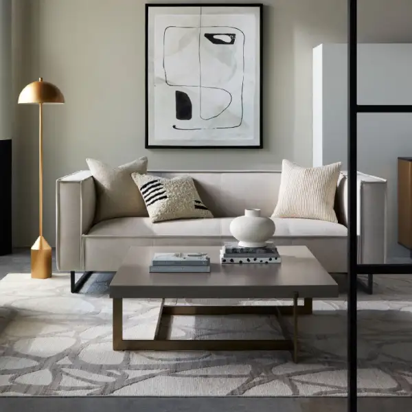 Refined Upholstered Sofa