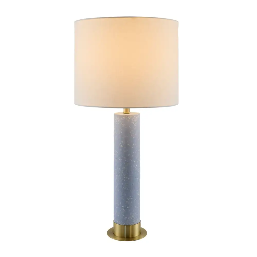 Speckled Cement Table Lamp