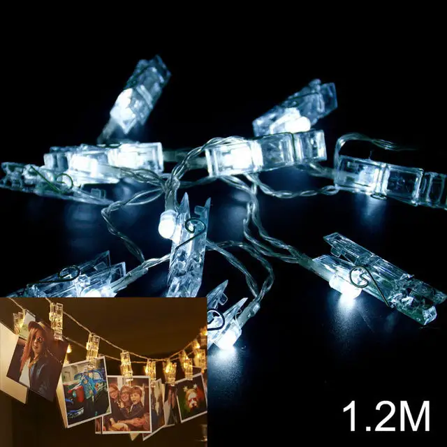 Photo Clip String Lights