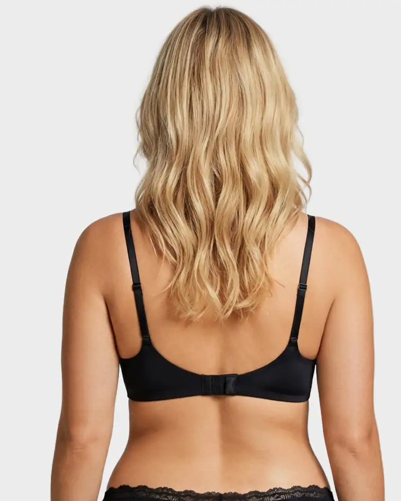 Deep V Lace Push-Up Bra