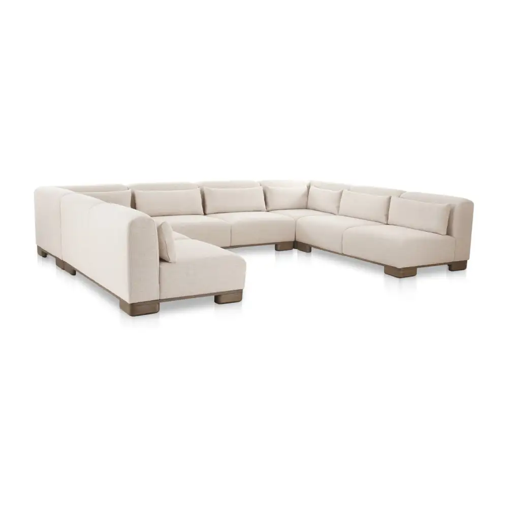 Modular U-Shaped Sofa
