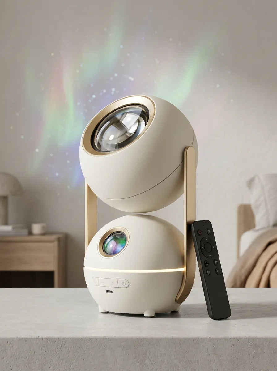 Rotating LED Aurora Starry Sky Projector Night Light