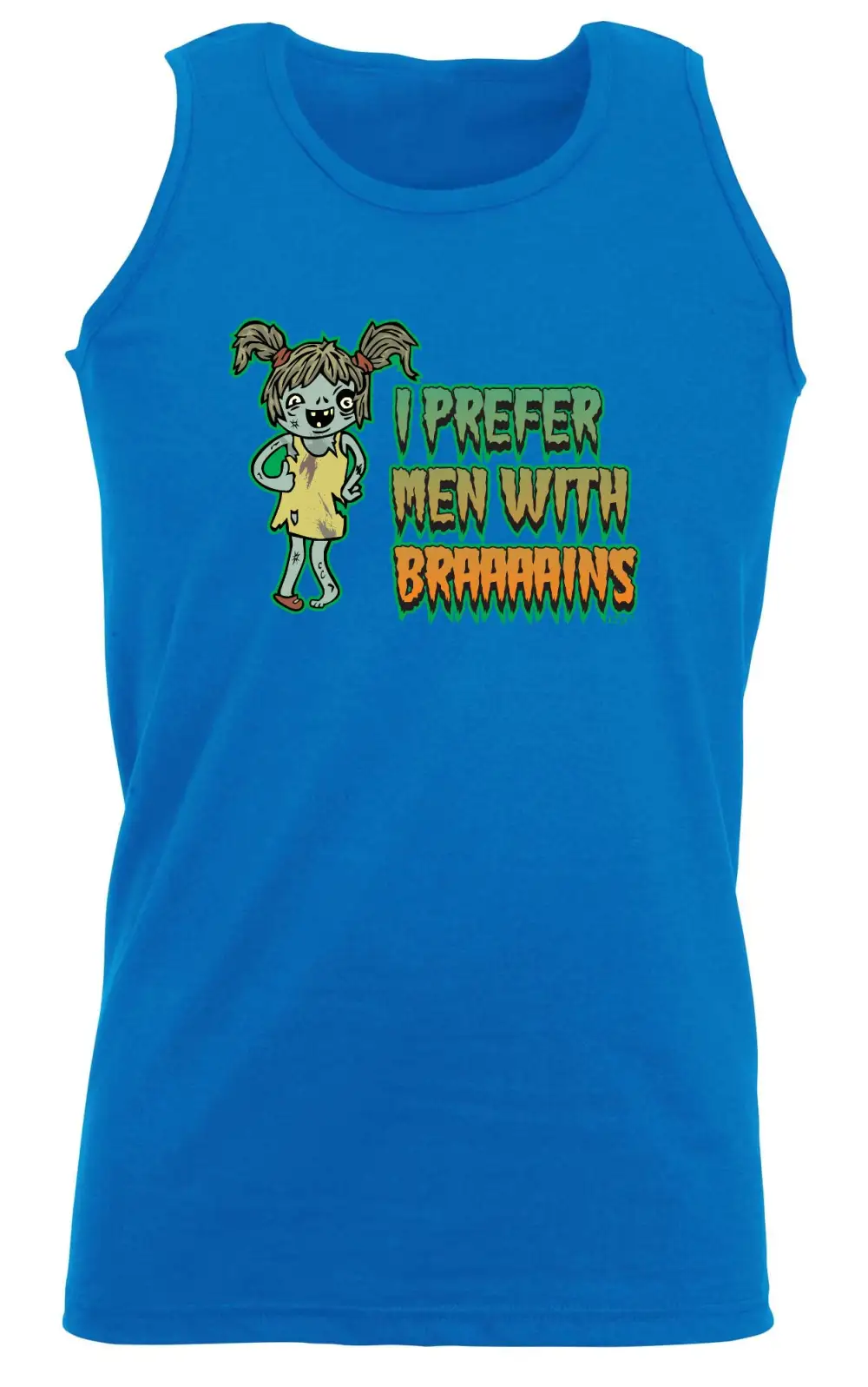 Zombie Brains Graphic Tank Top