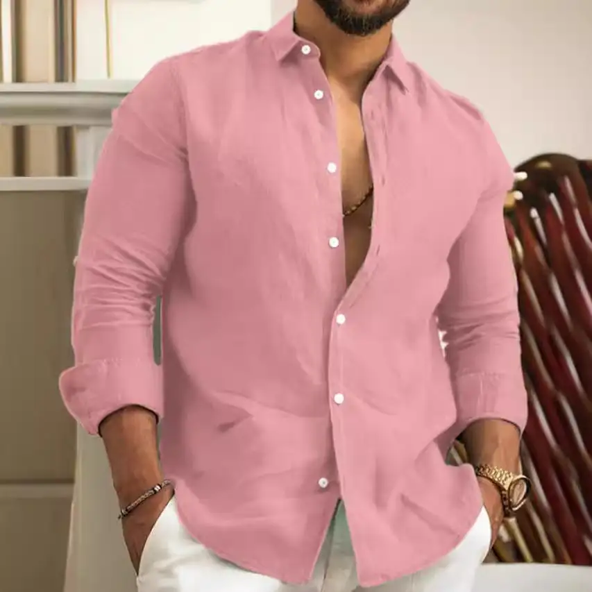 Men's Lightweight Linen Shirt