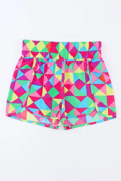 Classic Simple Elastic Waist Shorts