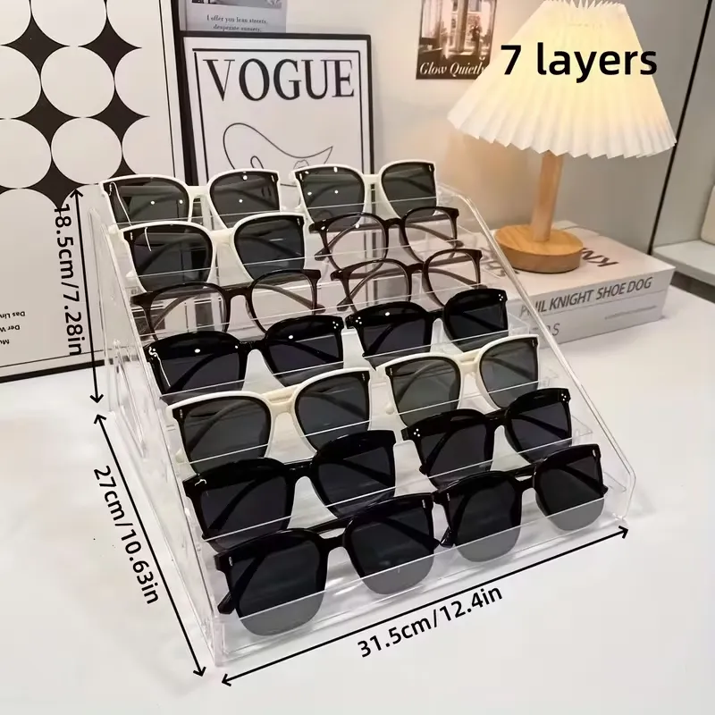 Multi-Tier Sunglasses Storage Rack