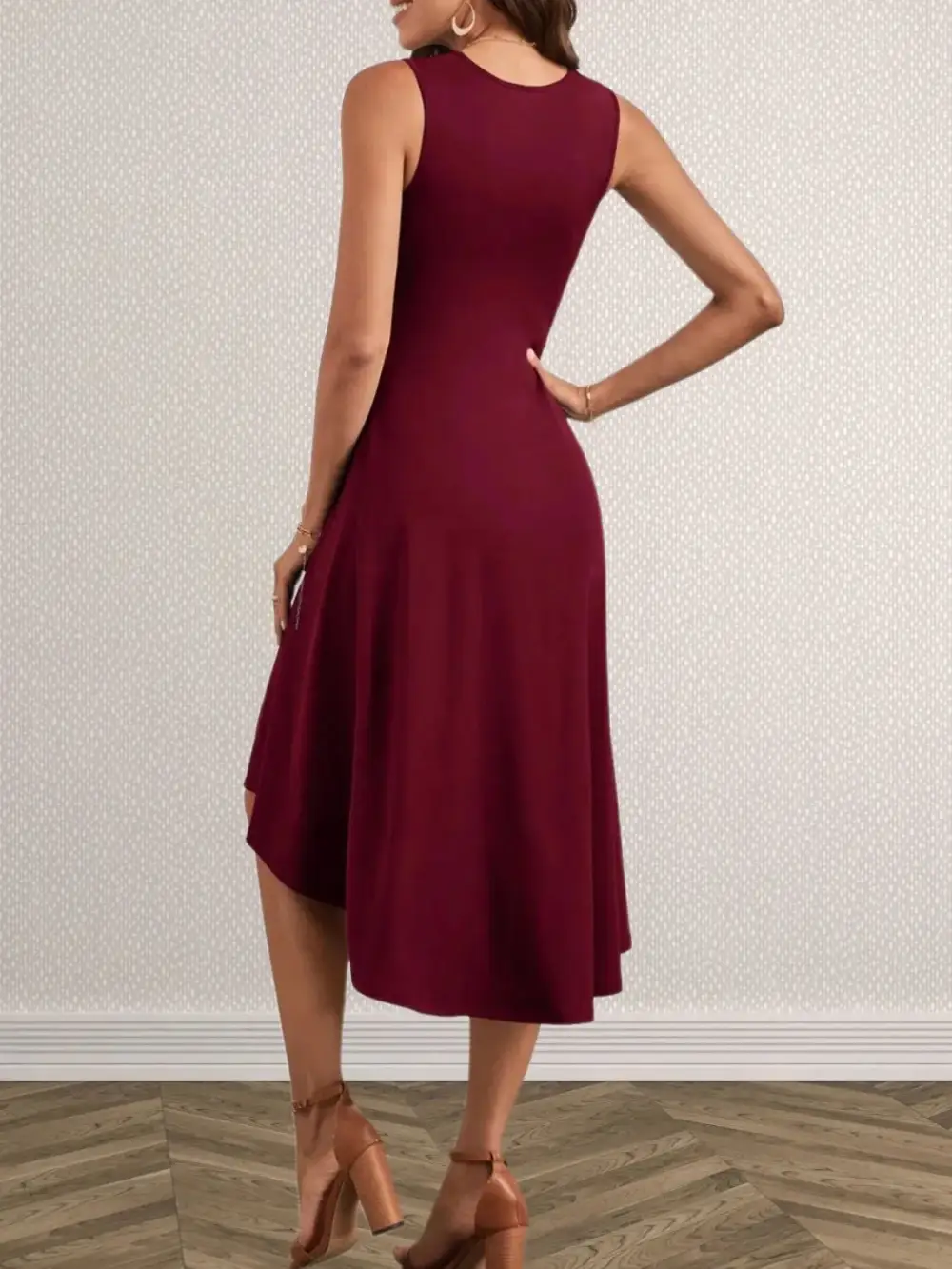 Effortless Sleeveless Casual Dress