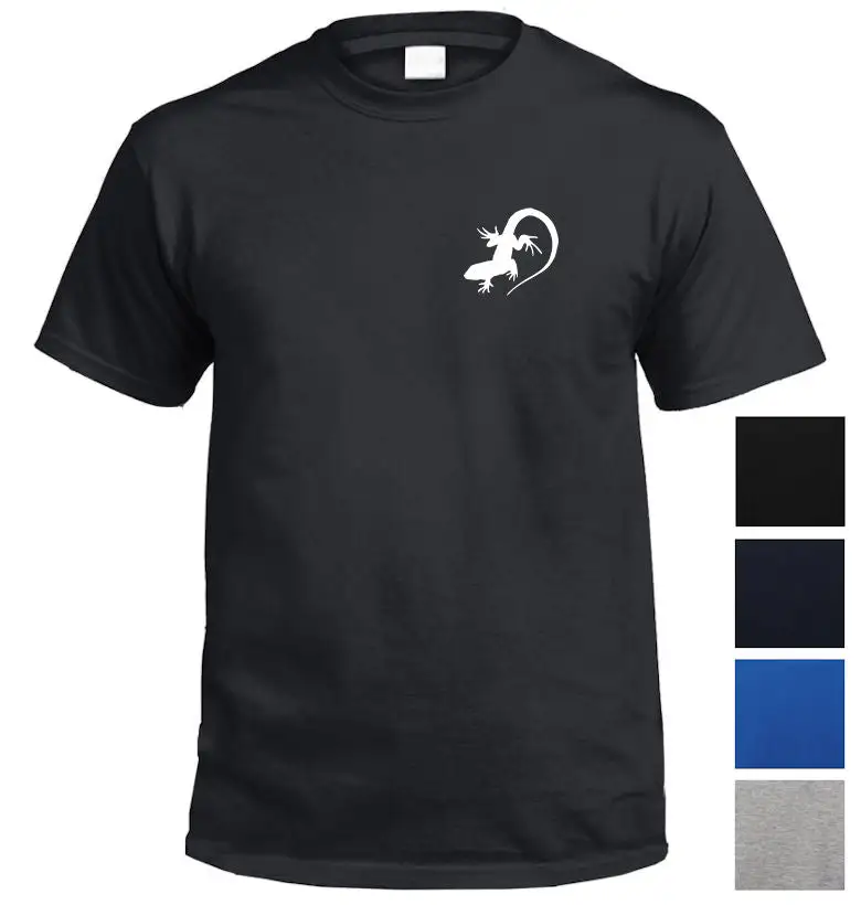 Lizard Chest Logo Cotton T-Shirt