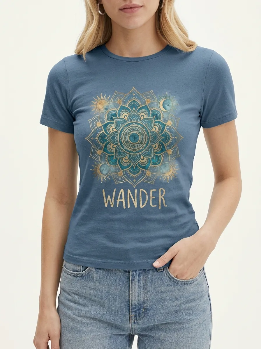 Wander Boho Mandala T-Shirt