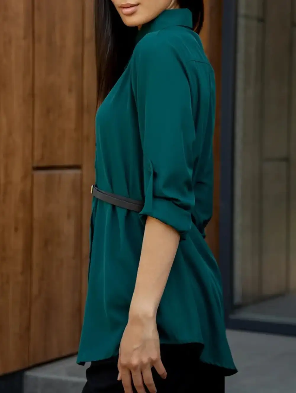 Polo Button Knit Cardigan