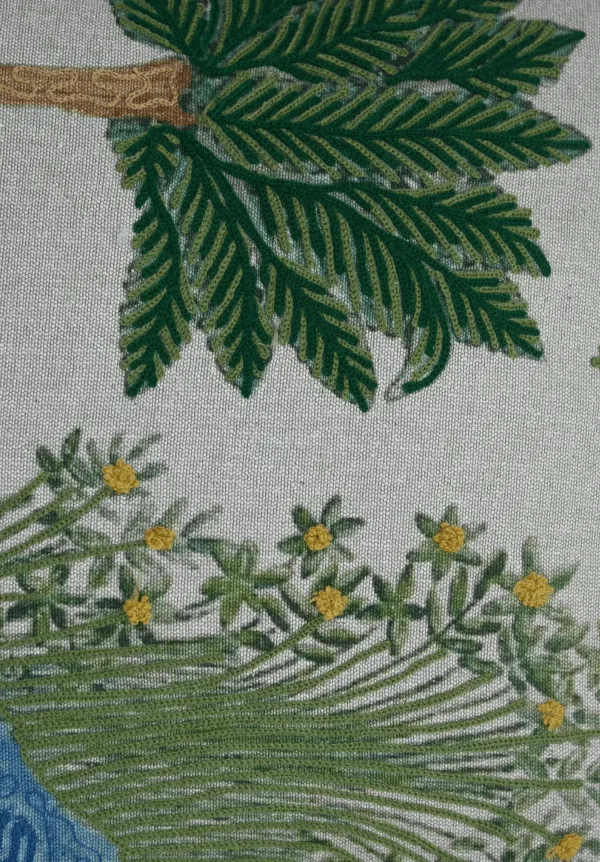 Botanical Cotton Decorative Cushion Cover