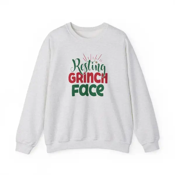Resting Grouch Graphic Crewneck Sweatshirt