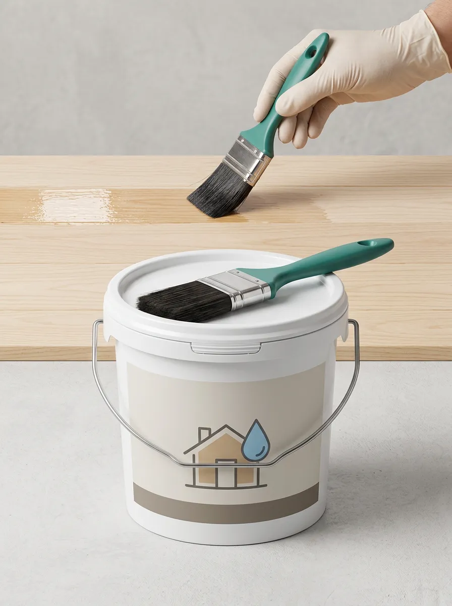 Wood-Surface Clear Waterproof Coating for Home Improvement