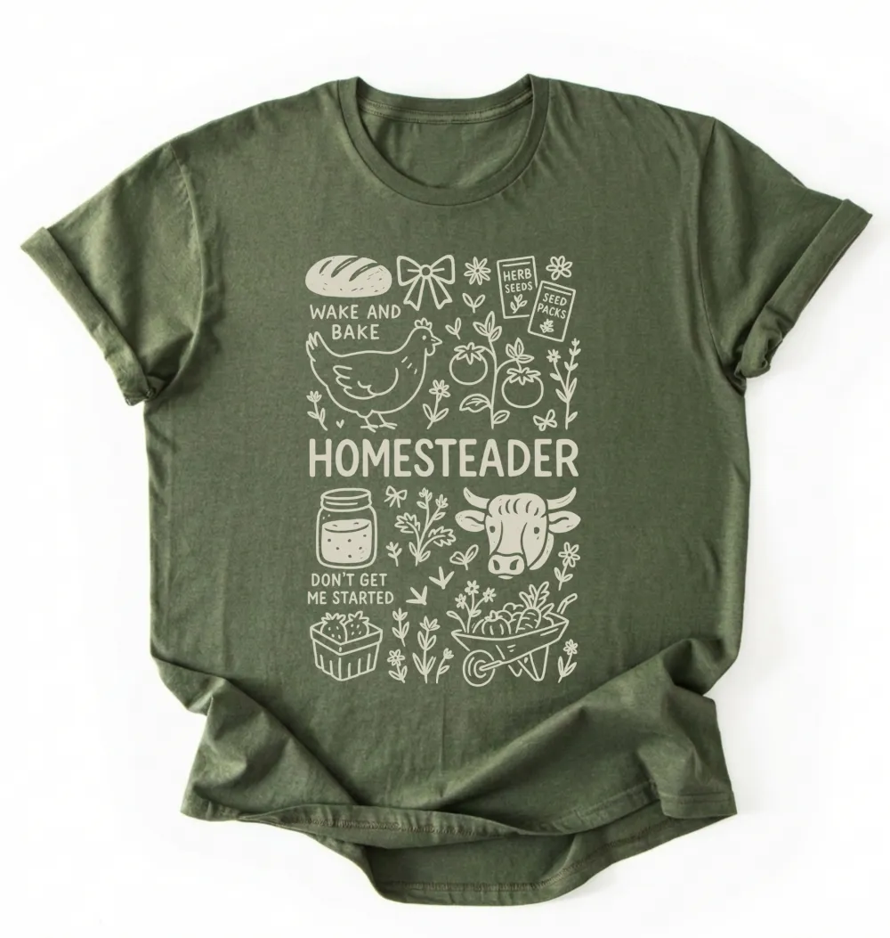 Homestead Life Graphic Cotton Tee
