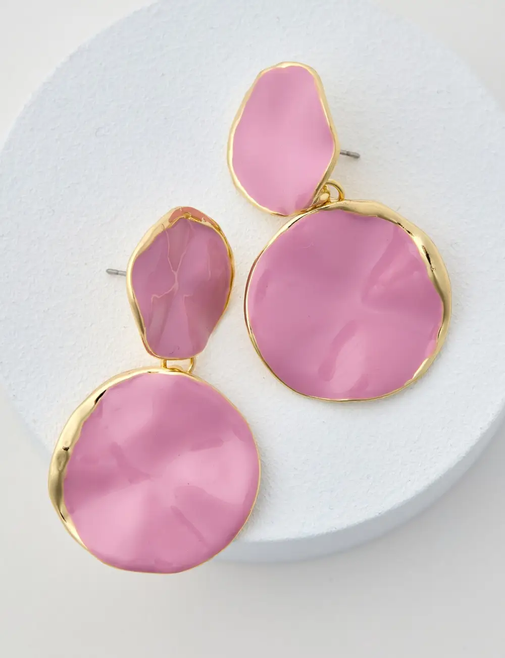 High-End Morandi Color Versatile Earrings