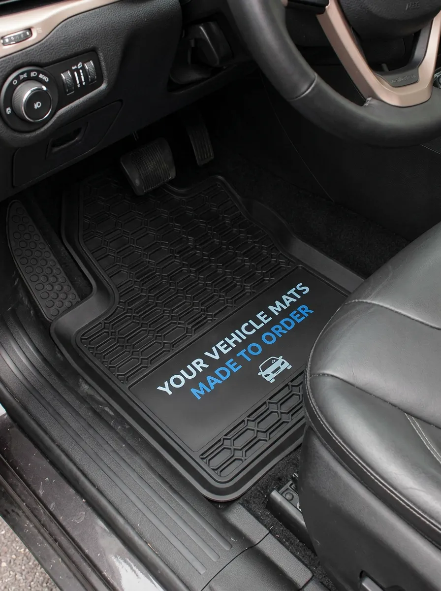 Modern Quilted Car Floor Mats