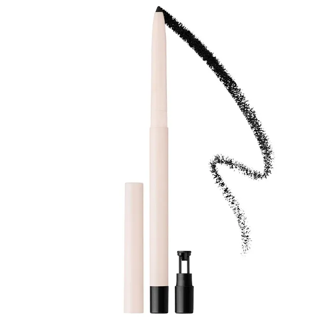 easy glide waterproof white eyeliner pencil with sharpener  perfect strokes longwear gel eyeliner