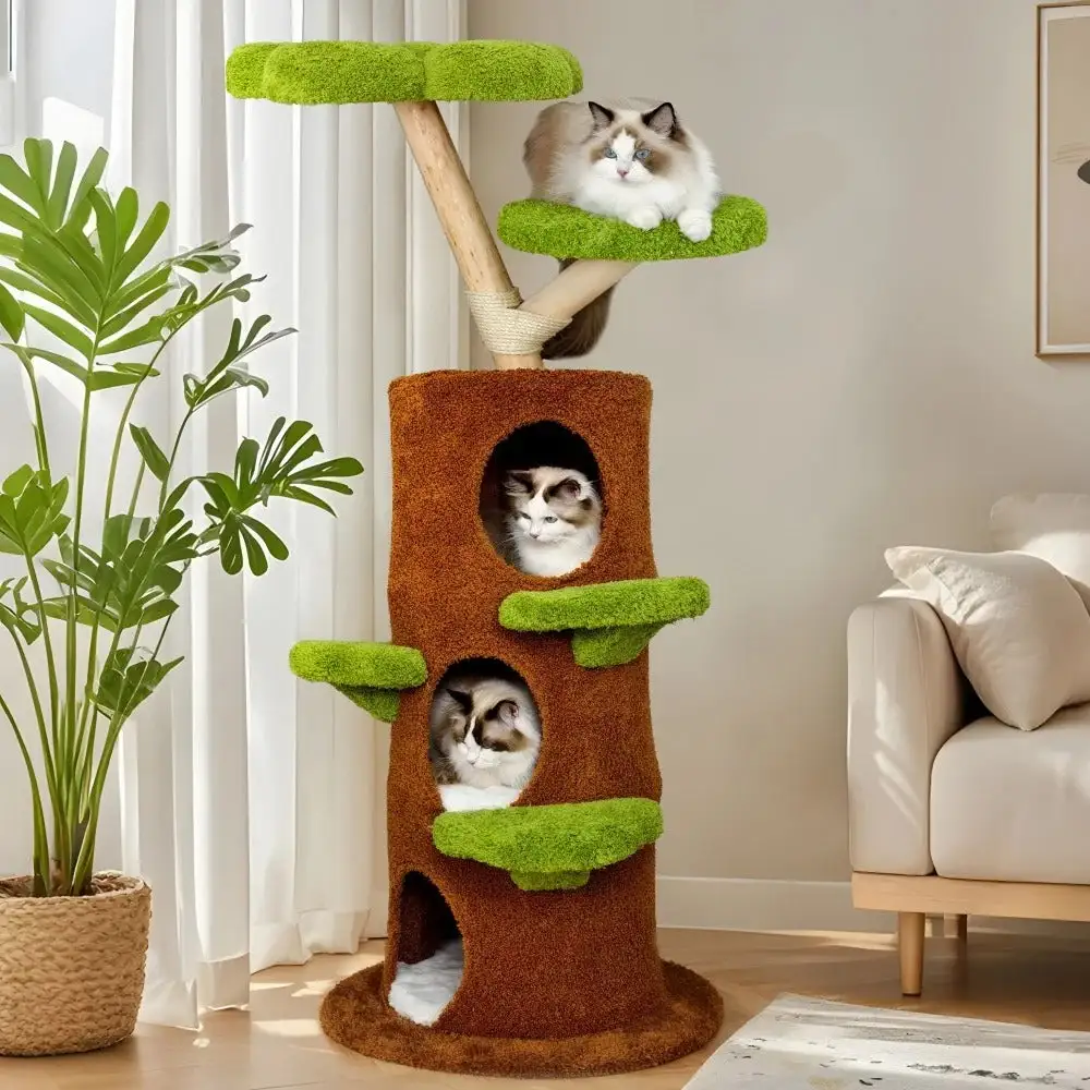 Indoor Pet Activity Cat Climbing Tree Model