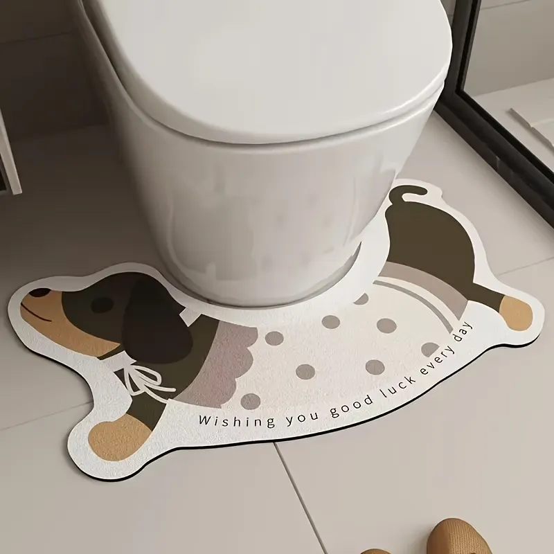 Anti-Slip Toilet Floor Rug