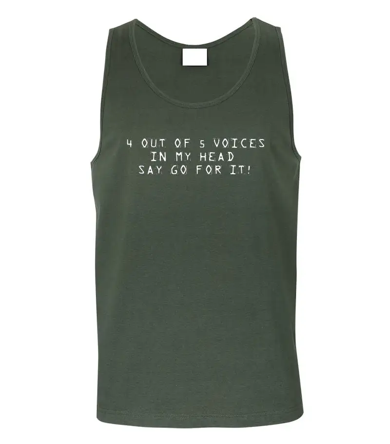 Voice Quote Graphic Tank Top