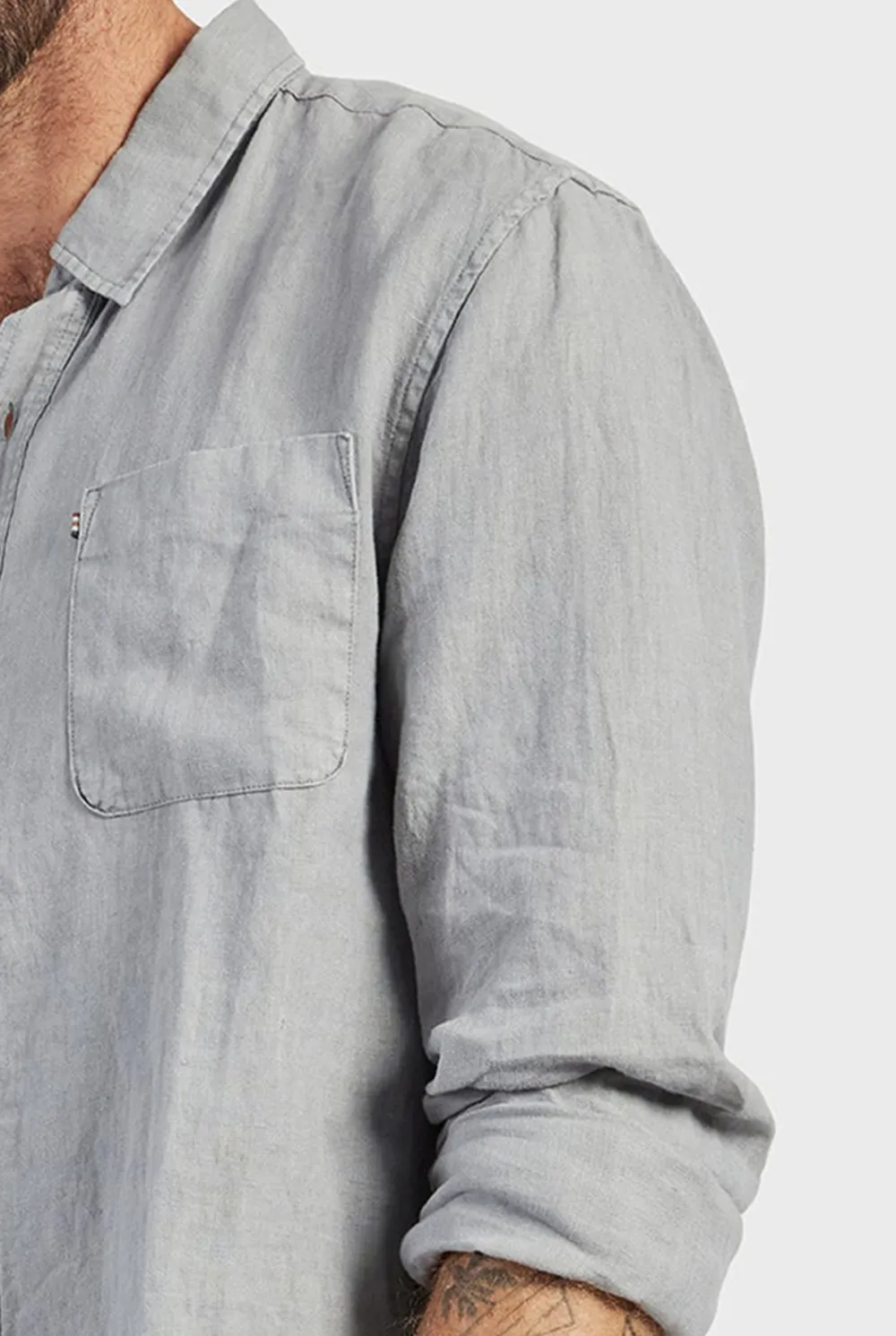 Classic Cotton Casual Long Sleeve Button Up Shirt