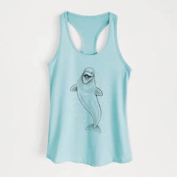 Happy Beluga Whale Tank Top
