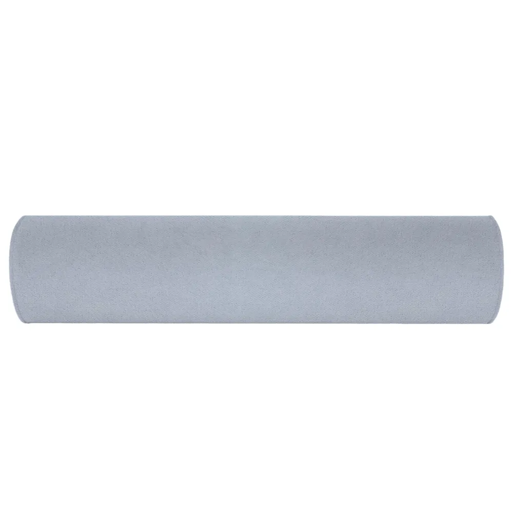 Understated Velvet Self-Welt Bolster Pillow