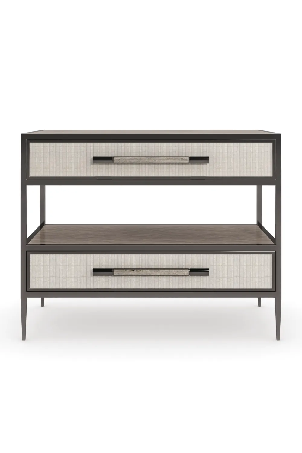 Reeded Refined Storage Nightstand