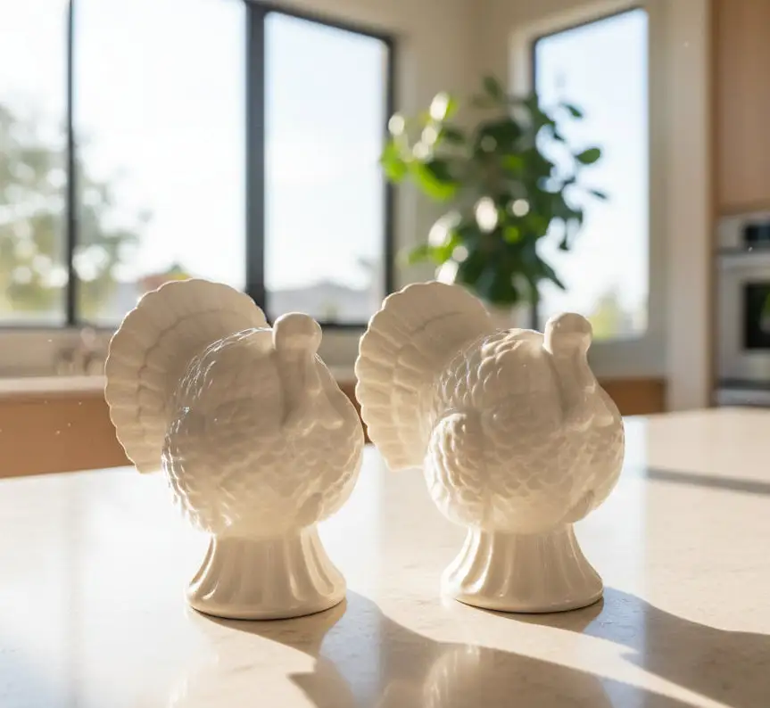 Pearl Turkey Salt and Pepper Set
