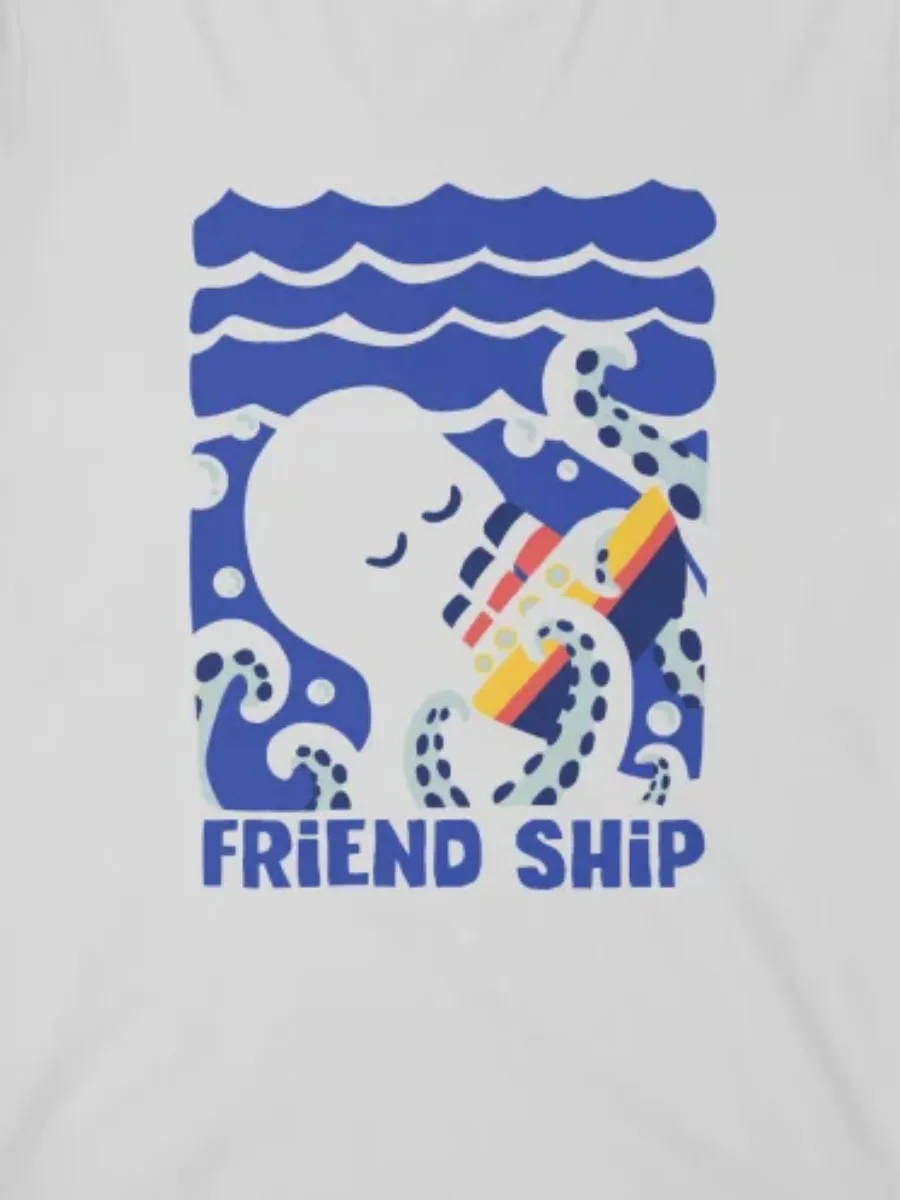 Octopus Friendship Long Sleeve Tee