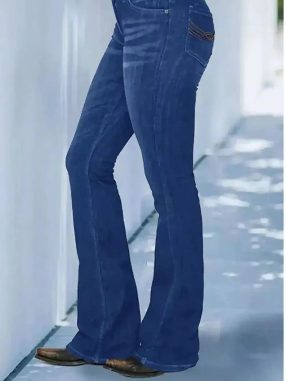 Tailored Casual Denim Jeans