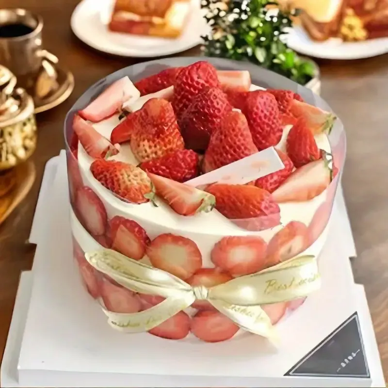 5M Transparent Cake Collow Roll,