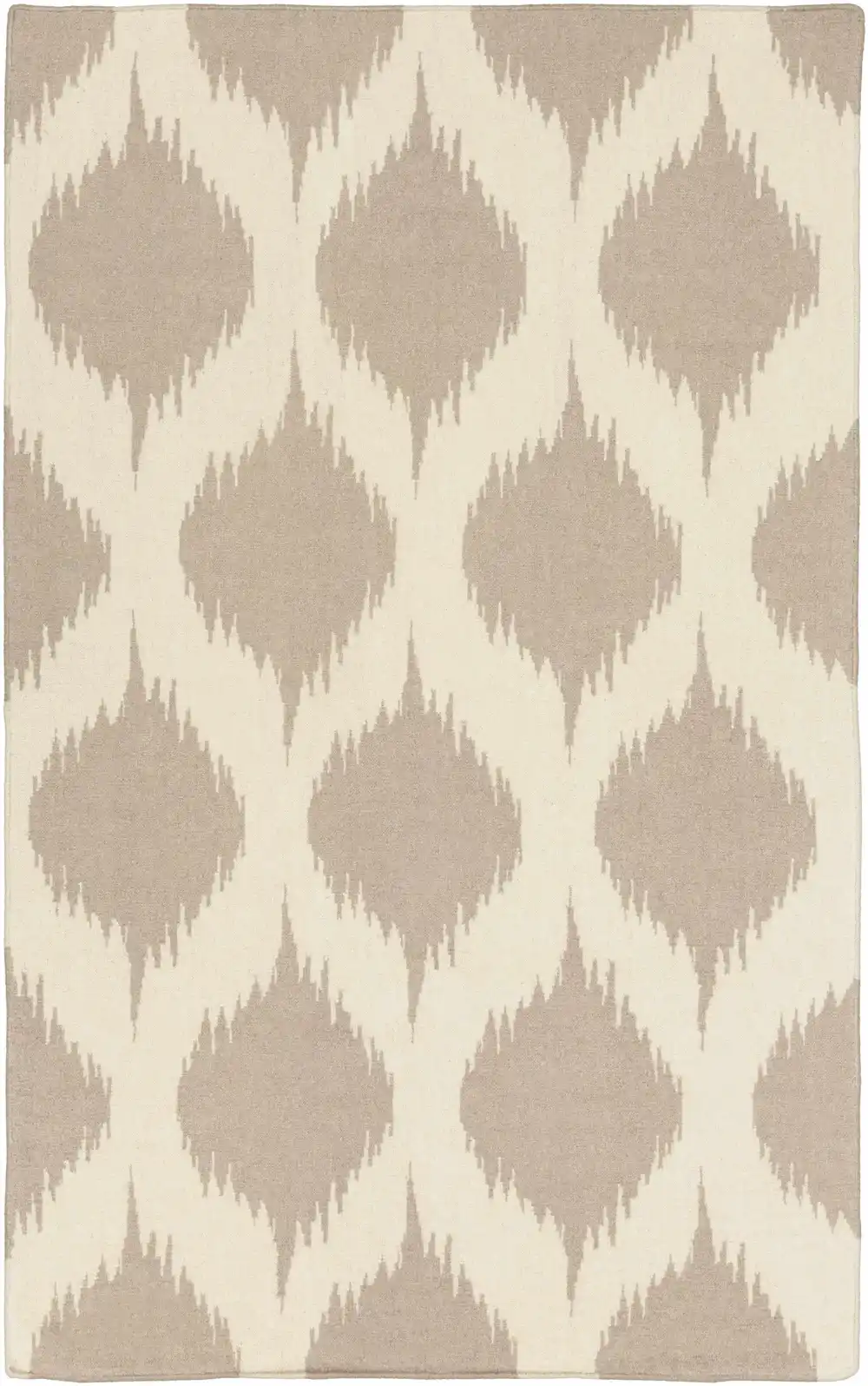 Stylized Contemporary Wool Area Rug