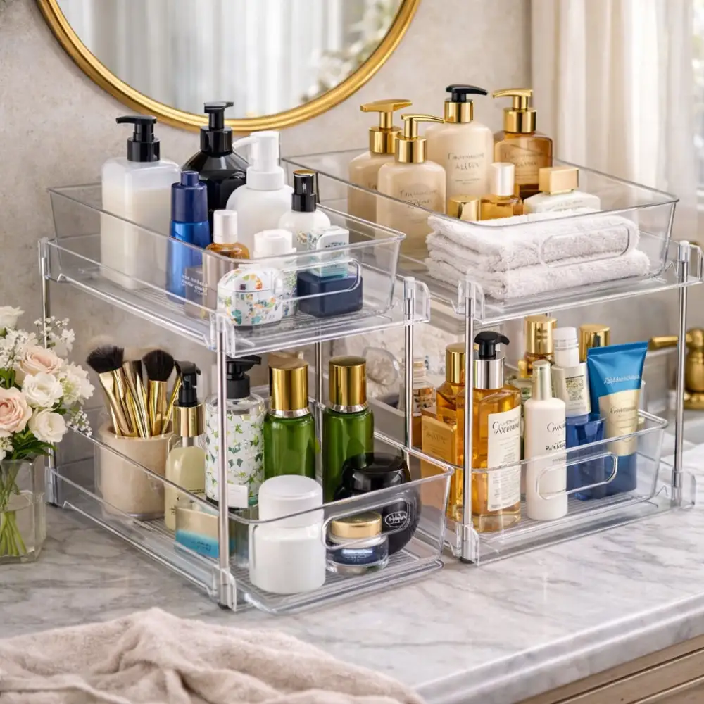 Tier Pull Out Makeup Organizers