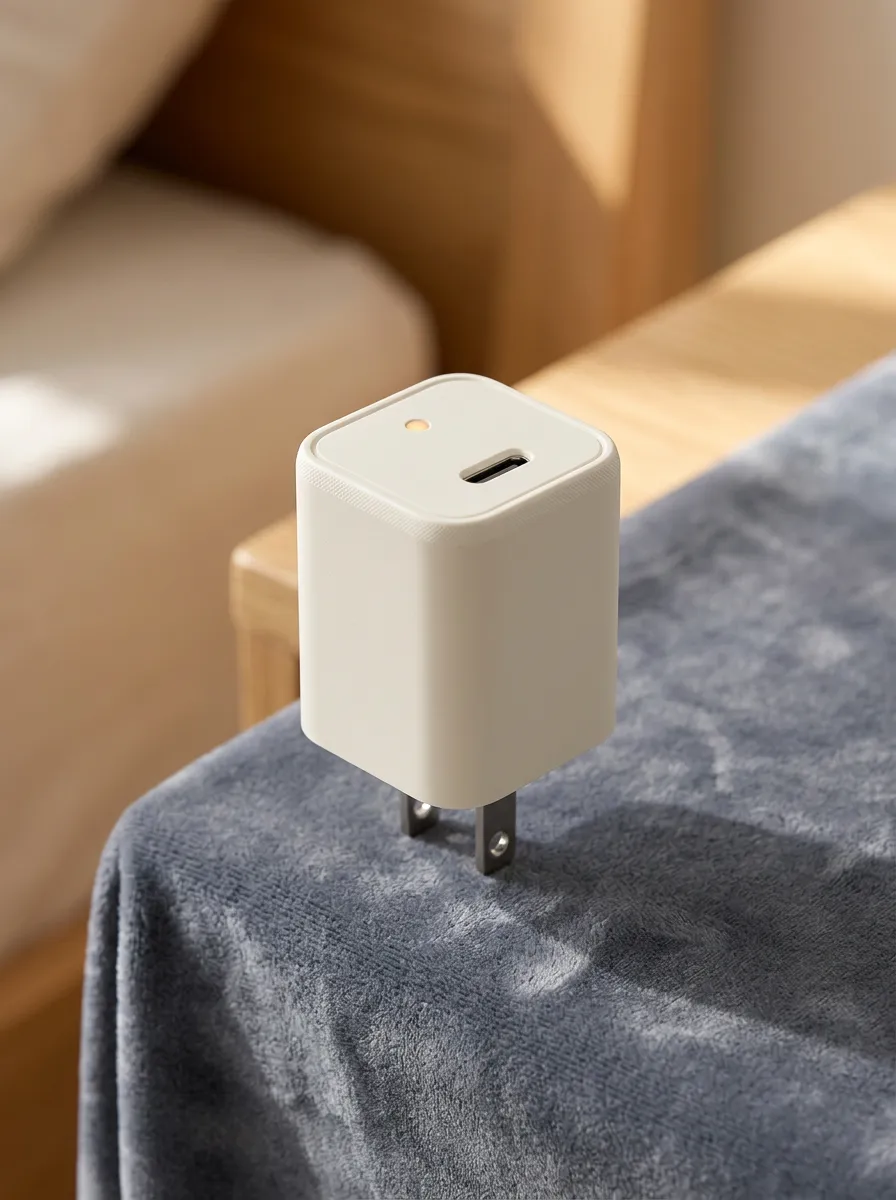 White Matte Wall Charger