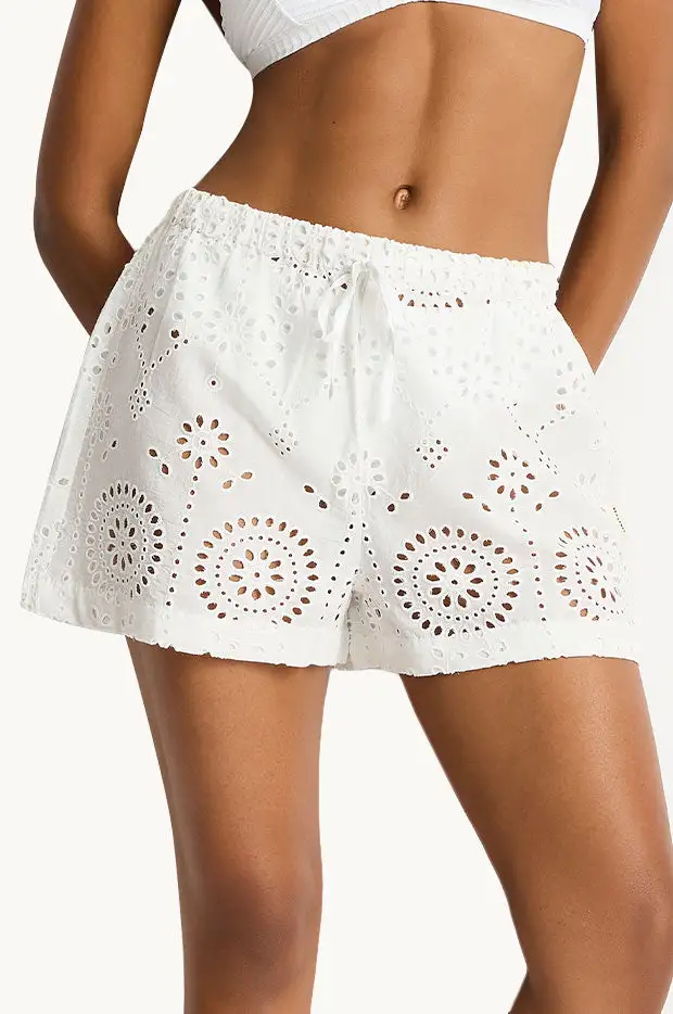 Embroidered Relaxed Boxer Shorts